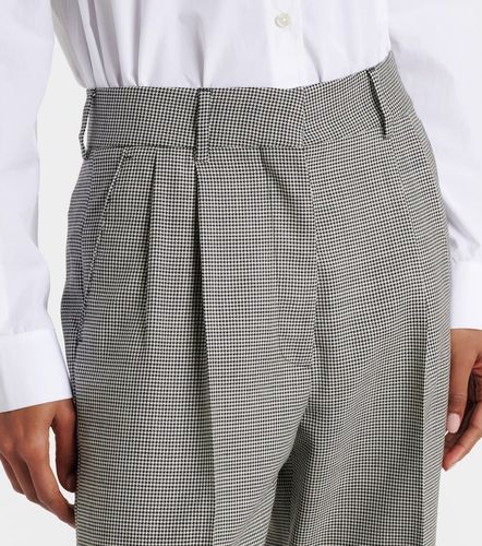 Fox houndstooth straight pants - Blaze Milano - Modalova