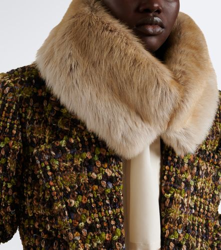 Saint Laurent Bufanda de borrego - Saint Laurent - Modalova