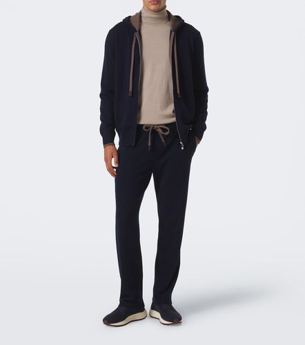 Sudadera con capucha de cachemir - Fedeli - Modalova