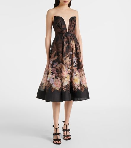 Vestido midi Illuminate de lino y algodón - Zimmermann - Modalova