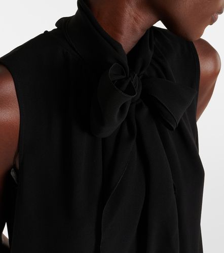 Max Mara Top de seda con lazo - Max Mara - Modalova