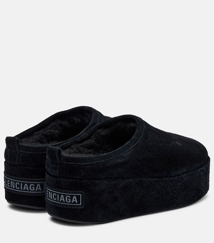 Alaska suede platform mules - Balenciaga - Modalova