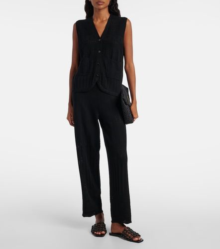 Mixte pointelle wool and cashmere sweater vest - Eres - Modalova