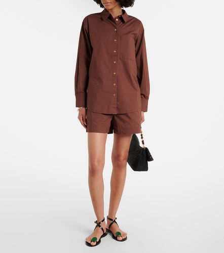 Shorts Grasse de popelín de algodón - Heidi Klein - Modalova