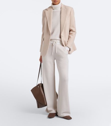 Pantalones flared Chevron de cachemir - Eleventy - Modalova