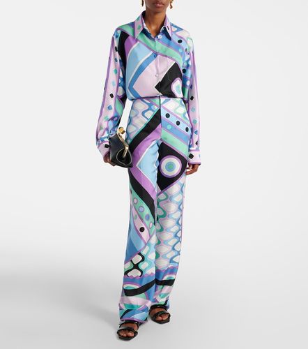 Camicia Vivara in twill di seta - Pucci - Modalova