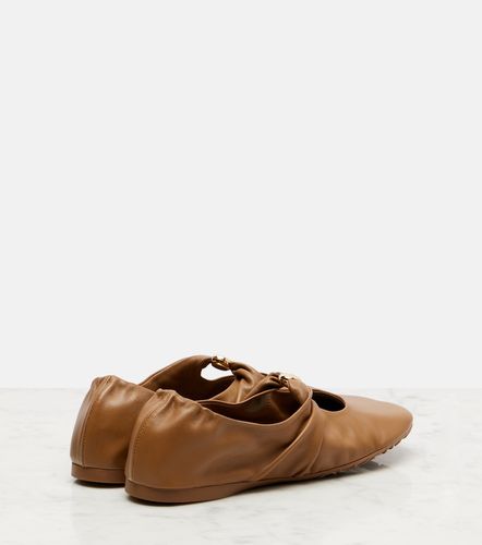 Loewe Bailarinas Pebble de piel - Loewe - Modalova