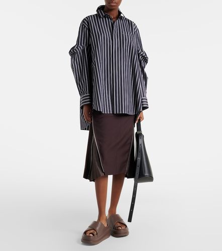 Camisa oversized en mezcla de algodón - Sacai - Modalova