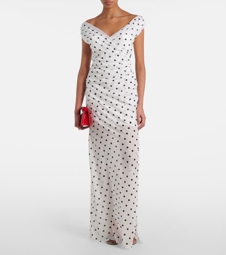 Rita draped polka-dot maxi dress - Jacquemus - Modalova