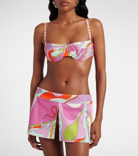 Gonna pantalone Orchidee in misto cotone - Pucci - Modalova