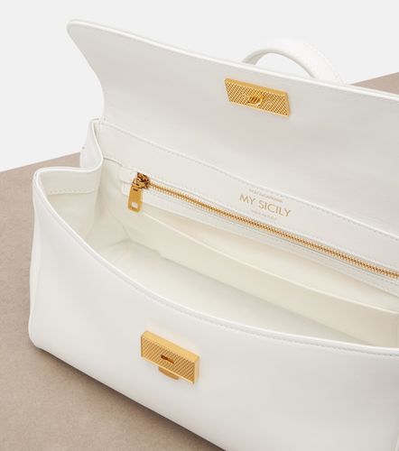Sicily Medium leather top-handle bag - Dolce&Gabbana - Modalova