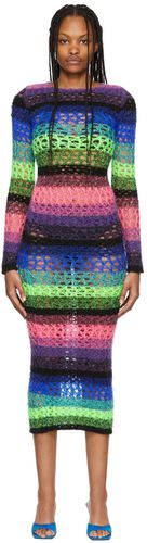 Multicolor Knit Stripe Maxi Dress - AGR - Modalova