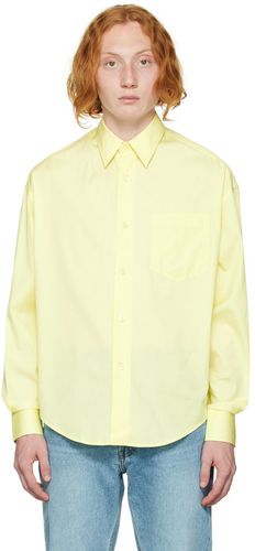 Yellow Organic Cotton Shirt - AMI Alexandre Mattiussi - Modalova