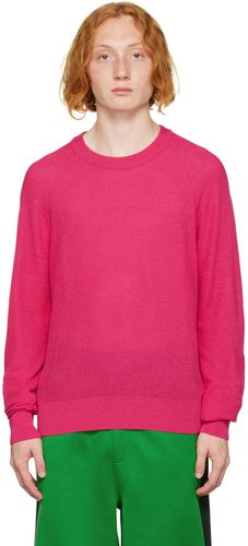 Pink Cotton Sweater - AMI Alexandre Mattiussi - Modalova