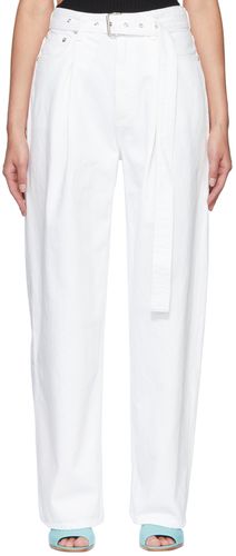 AGOLDE White Belted Jeans - AGOLDE - Modalova