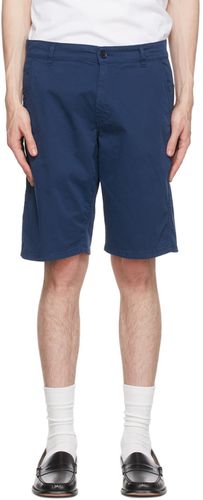 ASPESI Blue Cotton Shorts - ASPESI - Modalova