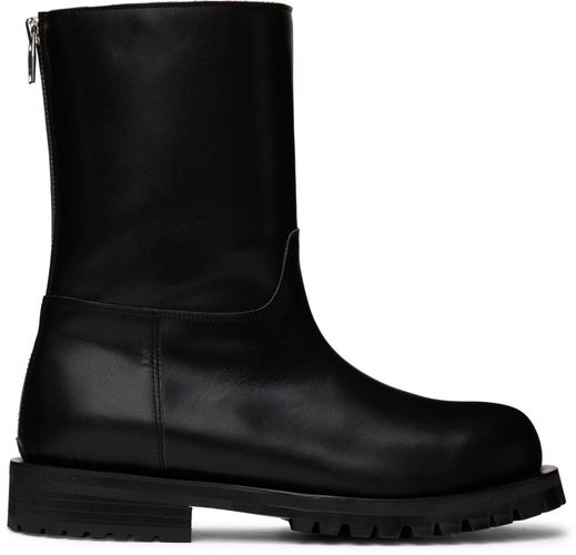 SSENSE Exclusive Shearling Boots - DRAE - Modalova