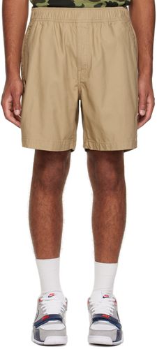 Beige Drawstring Shorts - AAPE by A Bathing Ape - Modalova