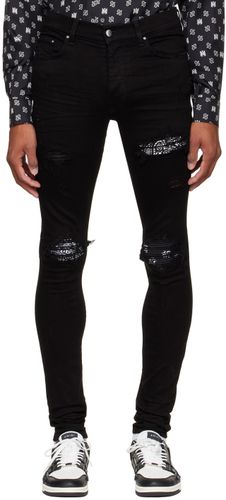 AMIRI Black MX1 Bandana Jeans - AMIRI - Modalova