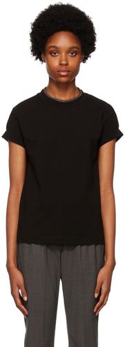 Black Monili Collar T-Shirt - Brunello Cucinelli - Modalova
