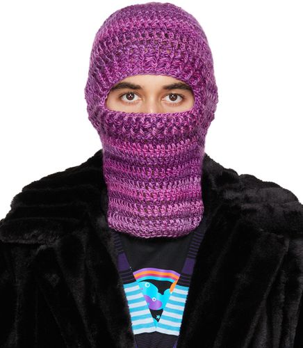 SSENSE Exclusive Purple Crochet Balaclava - Anna Sui - Modalova