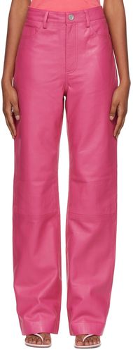 Pink Lynn Leather Pants - REMAIN Birger Christensen - Modalova