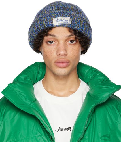 ADER error Blue Patch Beanie - ADER error - Modalova