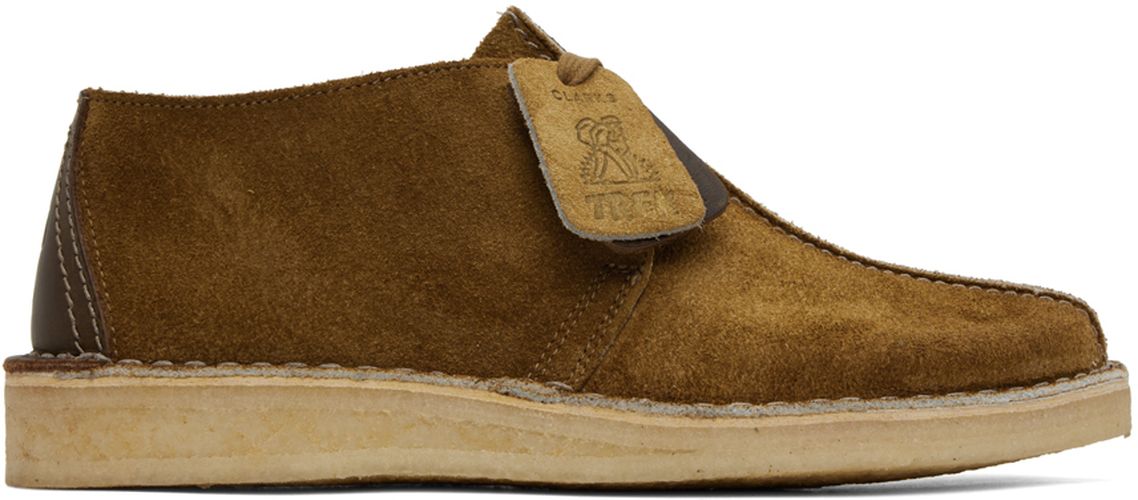 Tan Desert Trek Oxfords - Clarks Originals - Modalova