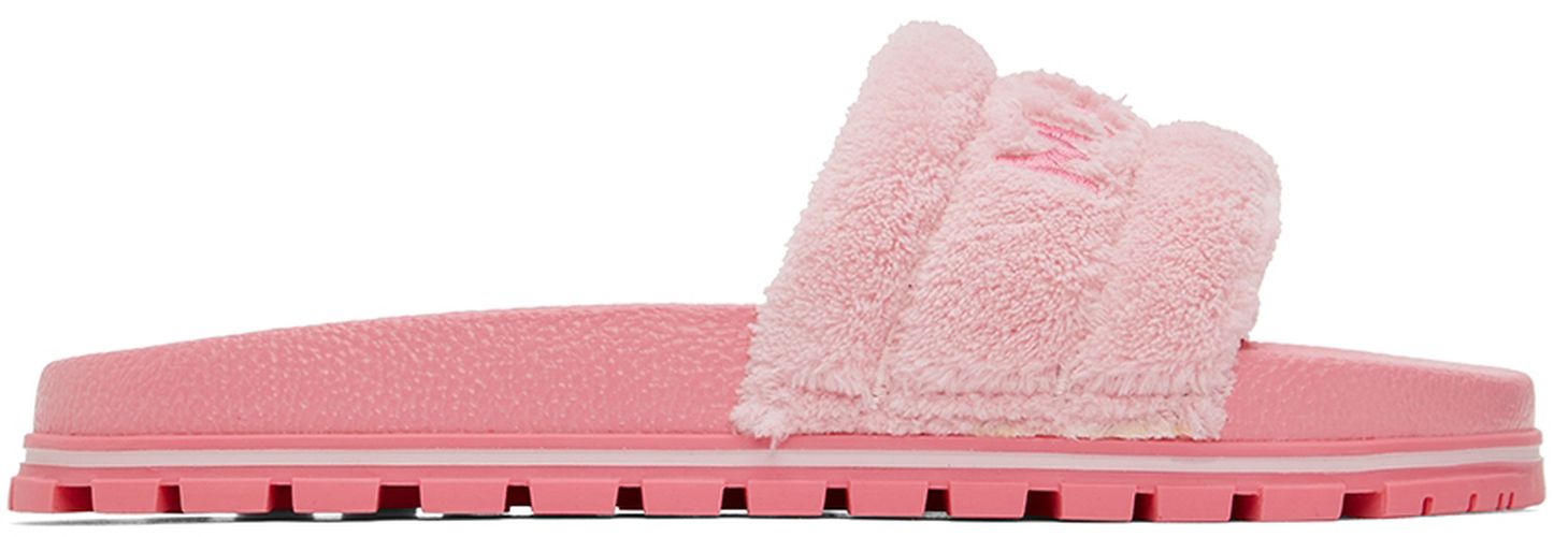 Pink 'The Terry Slide' Sandals - Marc Jacobs - Modalova