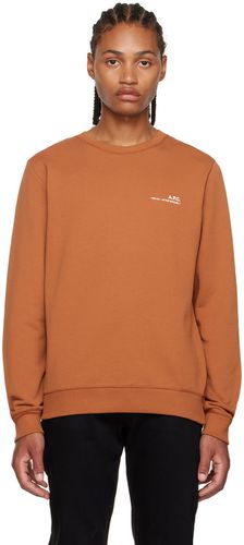 A.P.C. Orange Item Sweatshirt - A.P.C. - Modalova