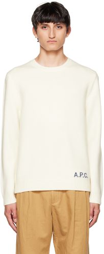 A.P.C. Off-White Edward Sweater - A.P.C. - Modalova