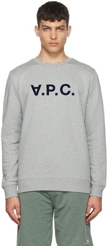 A.P.C. Gray Cotton Sweatshirt - A.P.C. - Modalova