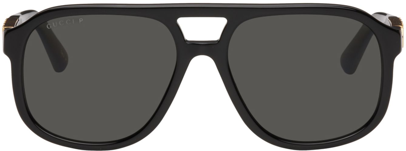 Gucci Black Square Sunglasses - Gucci - Modalova