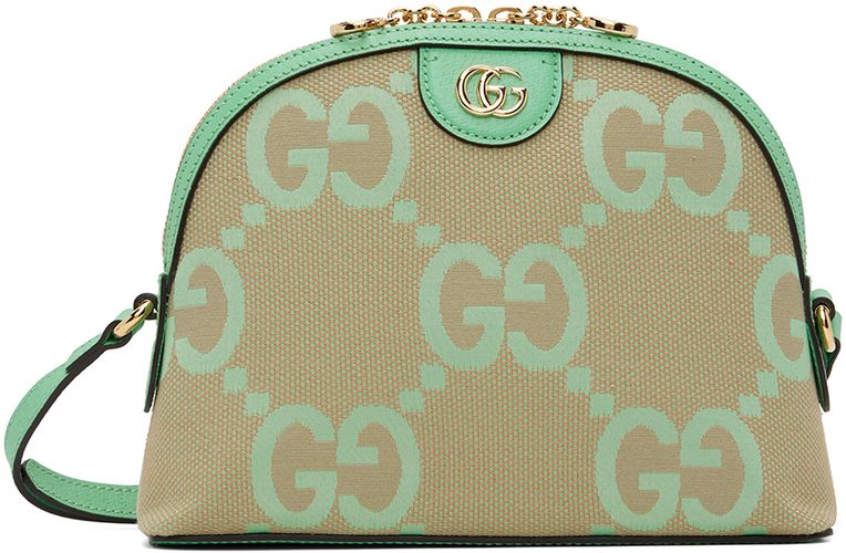 Beige & Green Small Ophidia GG Shoulder Bag - Gucci - Modalova