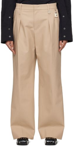 Wooyoungmi Beige Straight Trousers - Wooyoungmi - Modalova