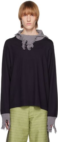 Navy Cedid Turtleneck - Kiko Kostadinov - Modalova