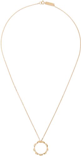 Gold Timeless Oval Ring Necklace - Maison Margiela - Modalova