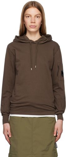C.P. Company Brown Lens Hoodie - C.P. Company - Modalova