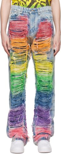 Blue ROYGBIV Signature Jeans - Who Decides War - Modalova