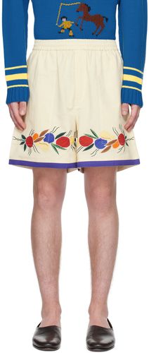 Bode Off-White Fruit Bunch Shorts - Bode - Modalova