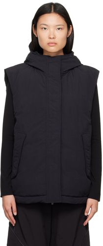 Juun.J Black Hooded Down Vest - Juun.J - Modalova