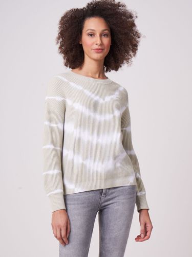 Pure cotton tie dye sweater - REPEAT cashmere - Modalova