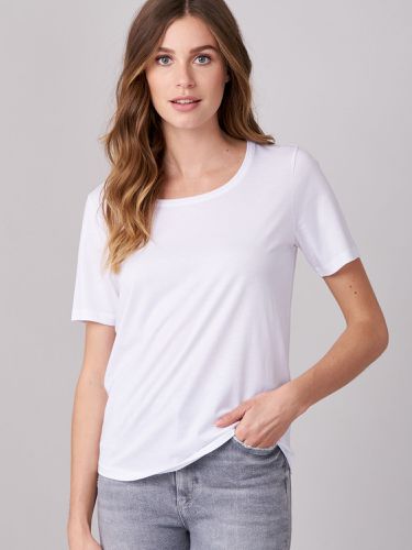 Women's basic T-Shirt - REPEAT cashmere - Modalova