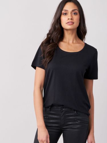 Women's basic T-Shirt - REPEAT cashmere - Modalova