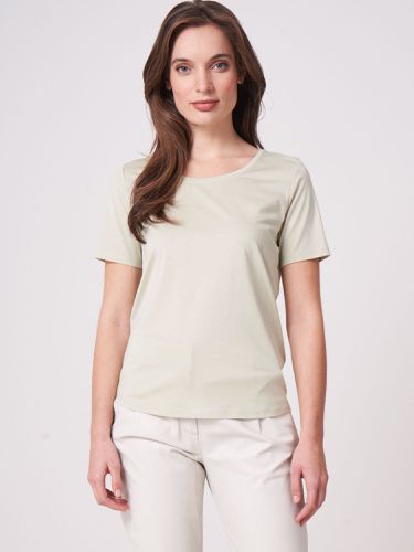 Women's basic T-Shirt - REPEAT cashmere - Modalova