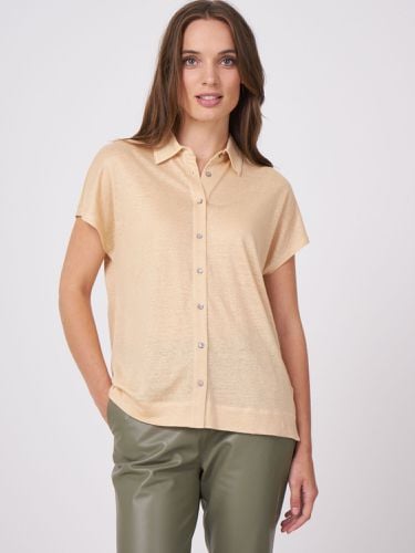 Linen shirt top - REPEAT cashmere - Modalova