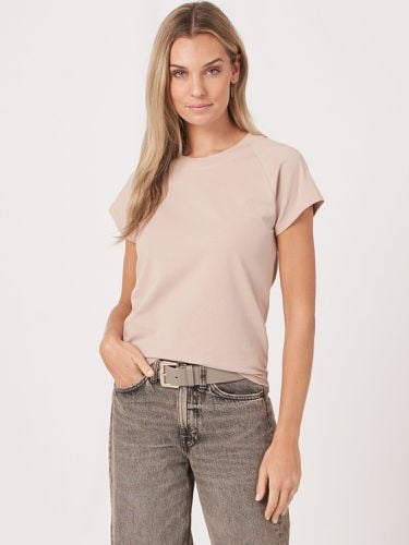 Raglan cap sleeve cotton T-shirt - REPEAT cashmere - Modalova