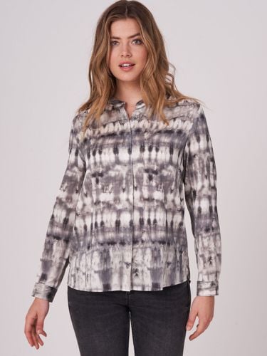 Tie dye silk blouse - REPEAT cashmere - Modalova