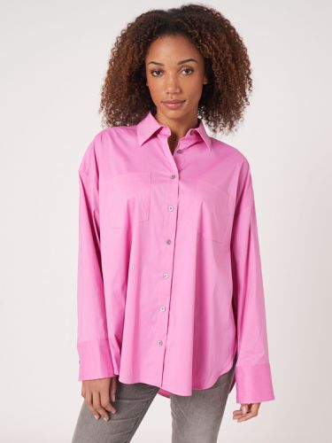 Poplin shirt with breast pockets - REPEAT cashmere - Modalova