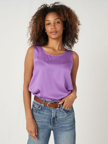 Silk tank top - REPEAT cashmere - Modalova